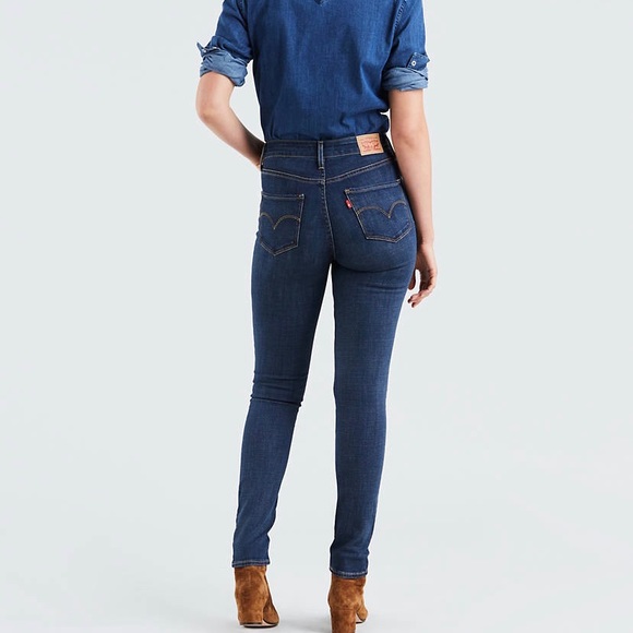 Levi's Denim - Levi's high rise skinny blue jeans 721